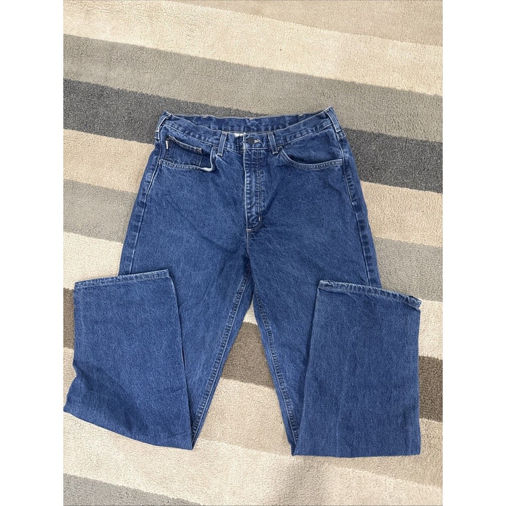 Carhartt FR Work Flame Resistant Men's Jeans - Medium Blue 34x34